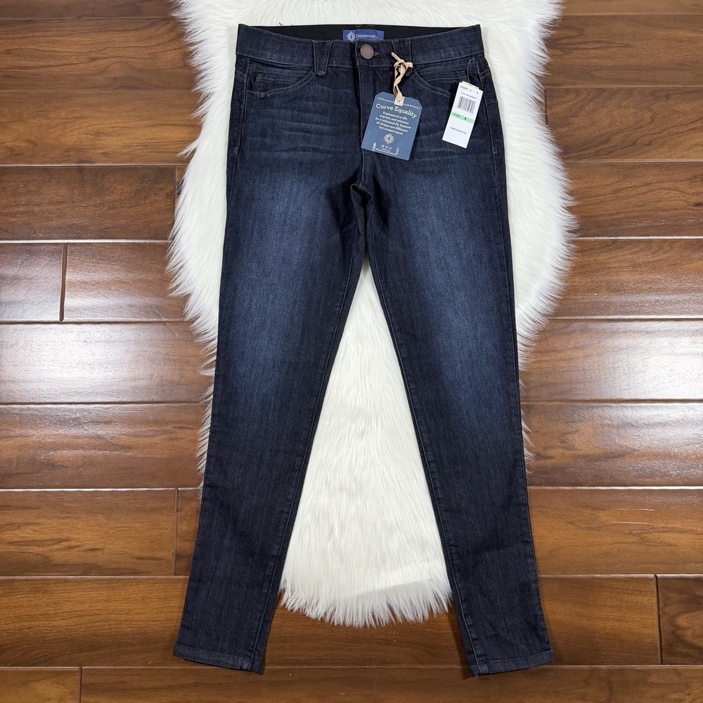 Democracy Women's Size 8 Booty Lift Skinny Jegging Ab Solution Denim Jeans